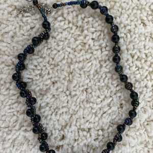 Black Beaded Choker